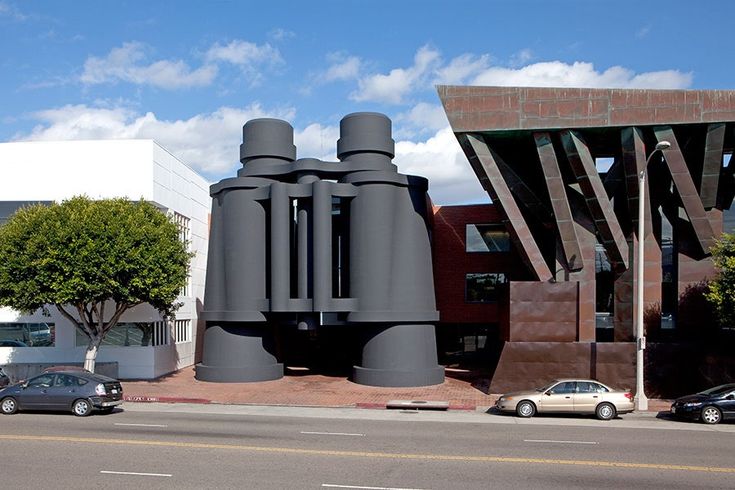  O edifício dos binóculos em Los Angeles.